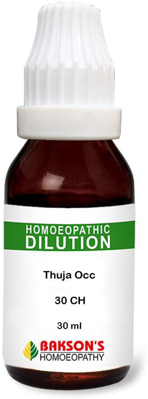 Bakson's Homoeopathy Thuja Occ 30 CH Dilution(30 ml)