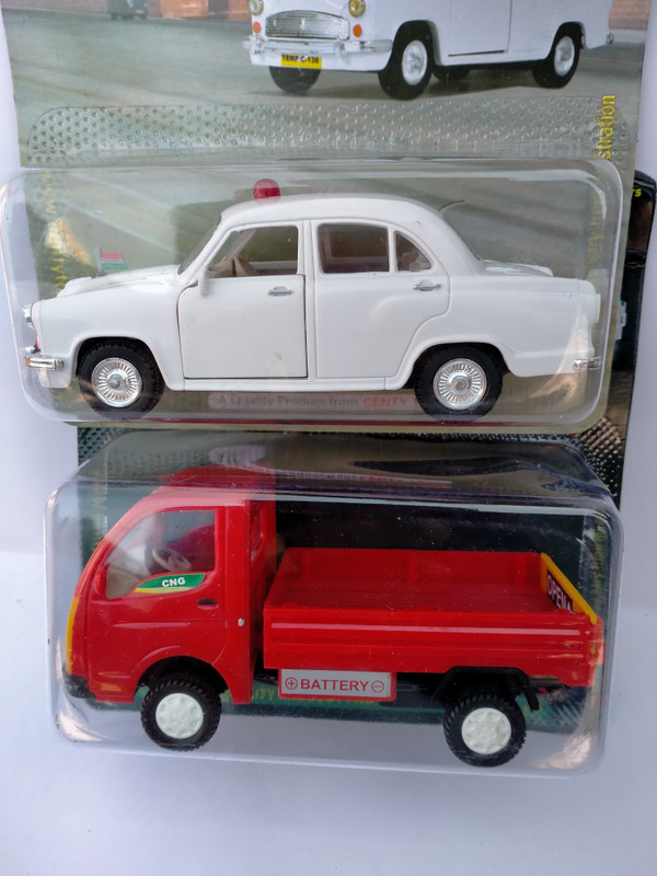 centy Ambassador & Tata Ace combo pack of 2(white,red, Pack of: 2)