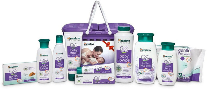 HIMALAYA Happy Baby Gift Pack - 9 Pcs (White)(White)