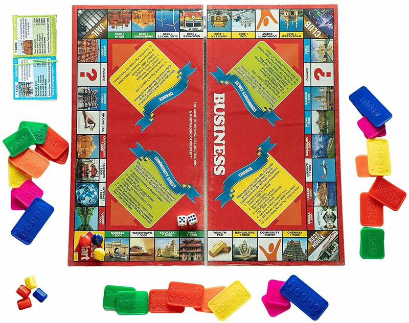 PEZYOX BUSINESS DELUXE FOR KIDS MONEY Money & Assets Board Game