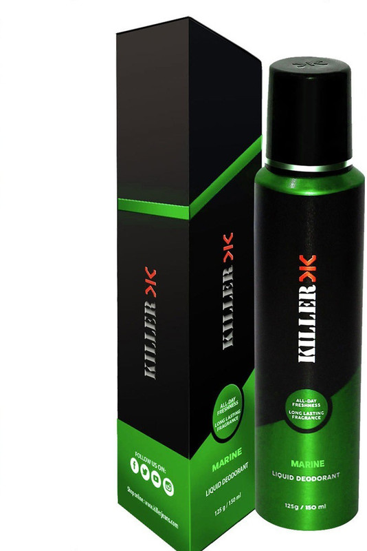 KILLER Liquid Marine 150ML Deodorant Spray - For Men(150 ml)