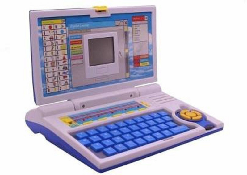 HREYANSH COLLECTION English Learner Kid Fun Activities Educational Game Laptop with Mouse Control (Multicolor)(Blue)