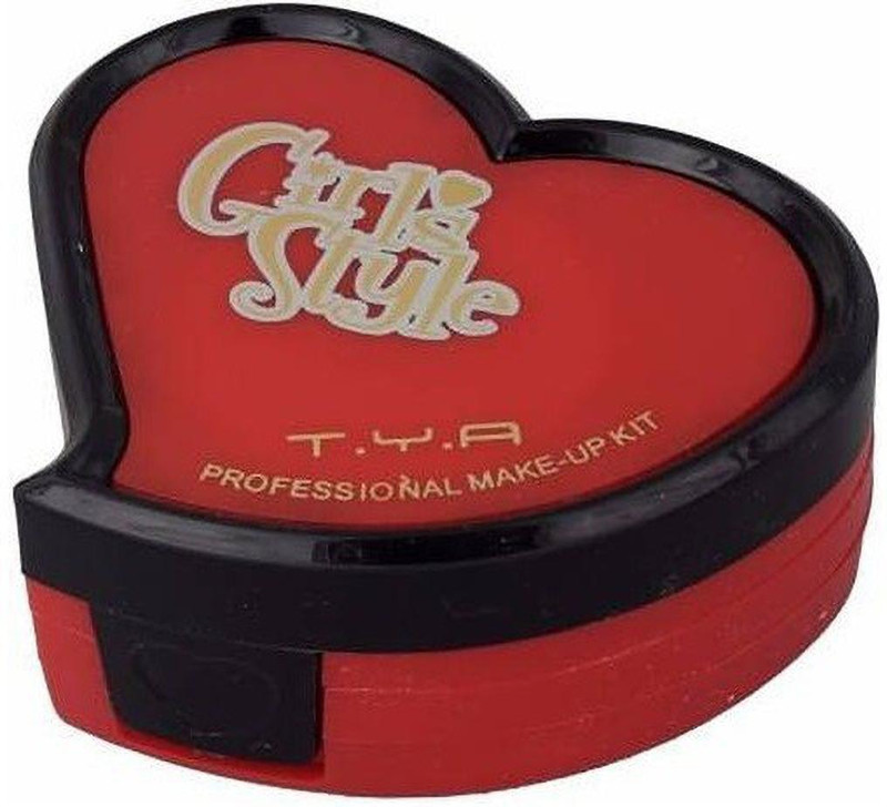 Pro Tya Cute Little Style Heart Shape Makeup Kit