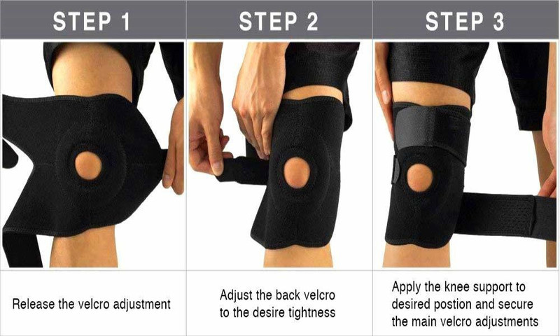 FY Sports Hinged Knee Braces for Knee Support With Original Neoprene Knee Cap -(1 Pair) Skating Knee Guard
