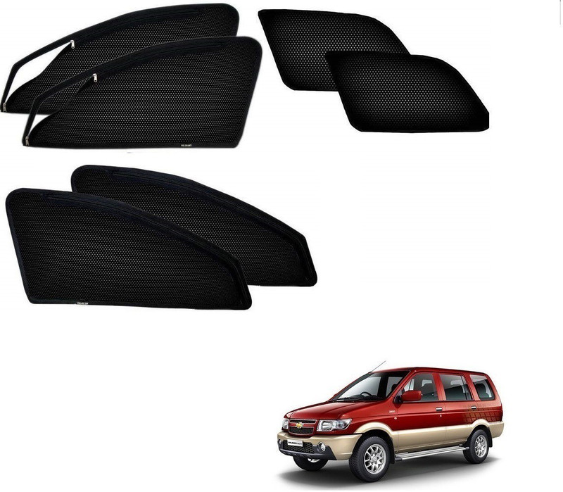 KOZDIKO Side Window Sun Shade For Chevrolet Tavera(Black)