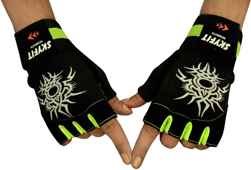 LITE FEEL SPORTS WORKOUT GLOVES Gym & Fitness Gloves(Blue, Black)