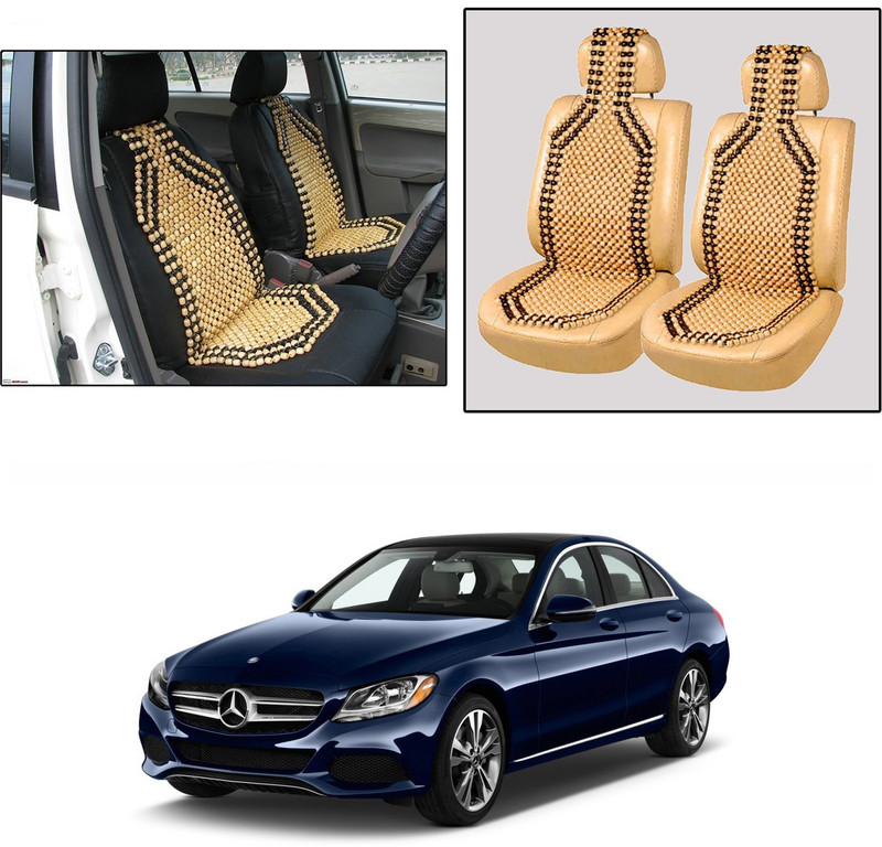 Oshotto Wooden Car Seat Cover For Mercedes Benz C-Class(NA, 4 Seater)