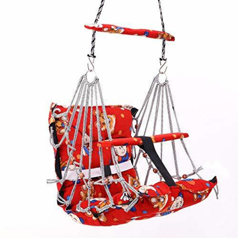 JD ENTERPEISE Red Baby Bouncer(Multicolor)