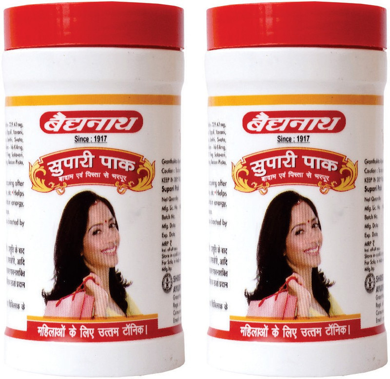 Baidyanath Supari Pak I Backache I Improves Digestion I 100 g(Pack of 2, 200 g)