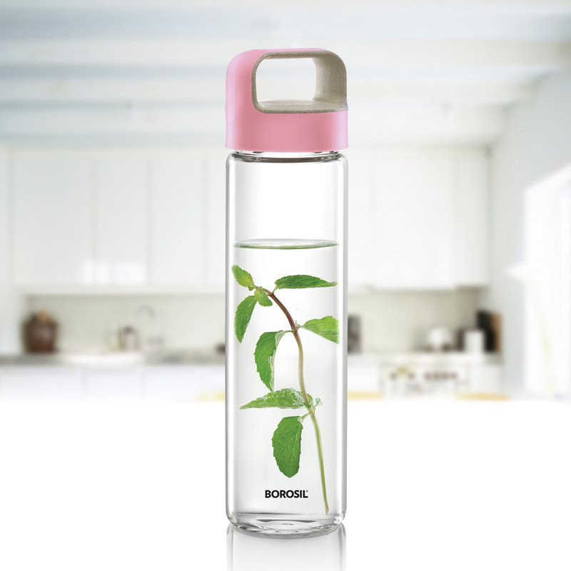 BOROSIL Neo 550 ml Glass Bottle(Pack of 1, Clear)