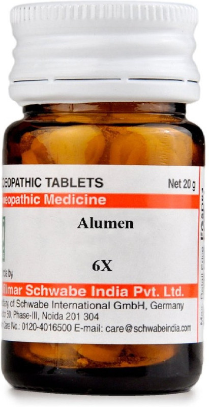 Dr.Willmar Schwabe India Alumen 6X Tablets(20 g)