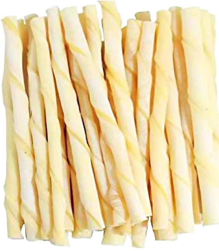 Nutrabone Nutrabone Dog Chew White Twisted Sticks, 200 gm (Pack of 3 Total - 600 gm) Milk Dog Treat(600 g, Pack of 3)