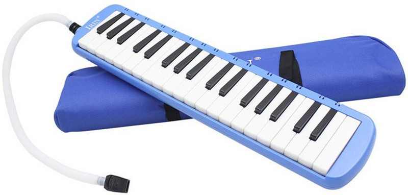 CrazyBuy Imported 37 Key Melodica With Carry Bag Blue(Blue)