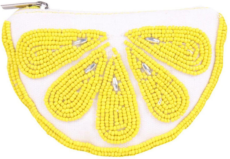 ASTRID YELLOW LEMON POUCH Coin Purse