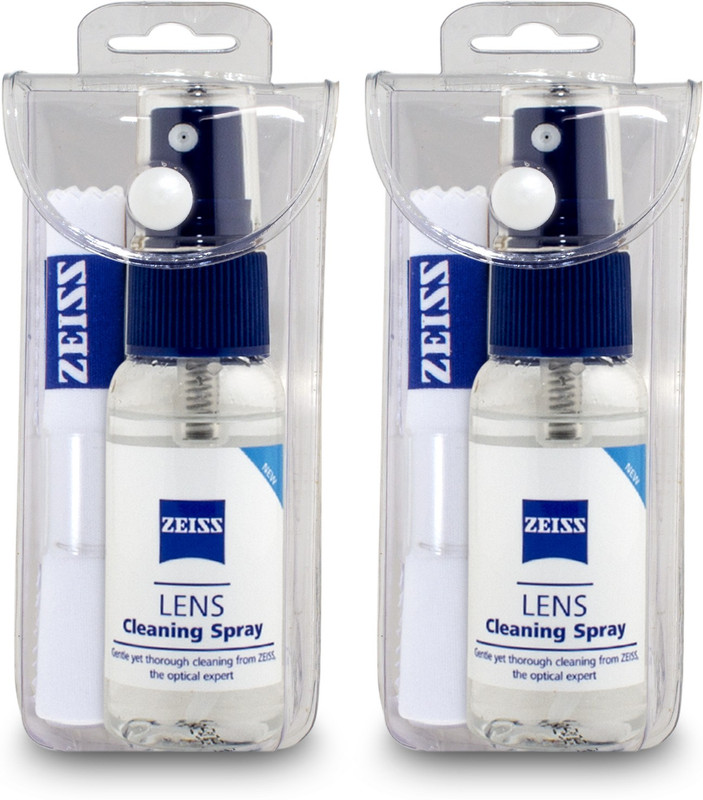 ZEISS Lens Cleaner for Glasses Camera Laptops Cellphones With MicroFiber Cloth-30ml (1 Pack)  Lens Cleaner(60 ml, NA inch, Pack of 2)