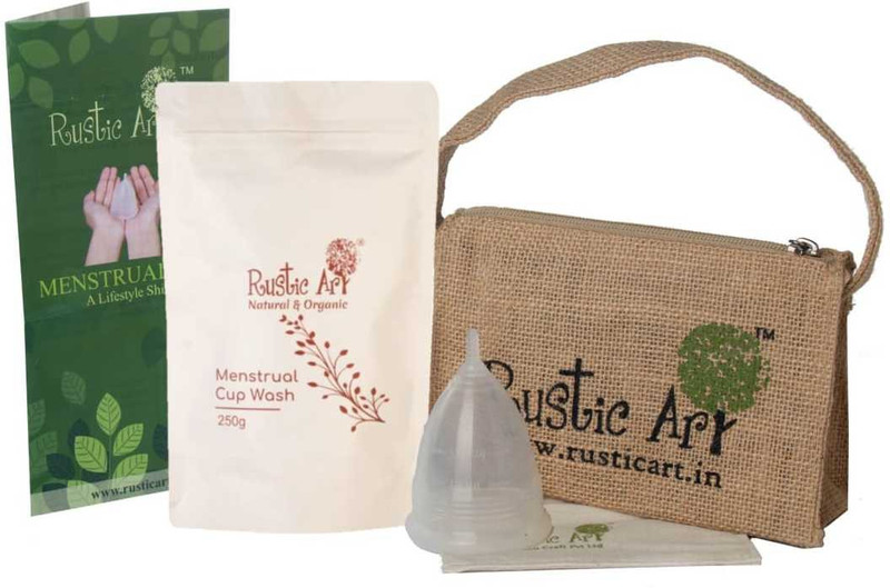 RUSTIC ART Large Reusable Menstrual Cup(Pack of 1)