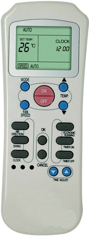 EHOP R14/CE Remote Compatible for Ac Carrier Remote Controller(White)