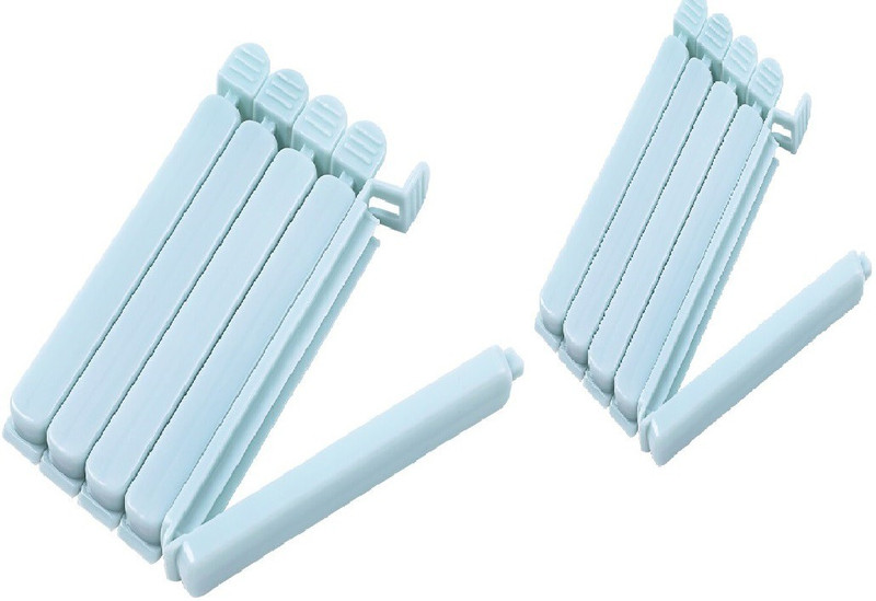 P s retail Food Bag Sealing Clips - 10pcs/set (5 Large & 5 Small) Manual Vacuum Bag Sealer