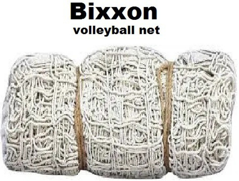 Dinetic Top Star Volleyball Net Cotton Quality Pack of 1 Volleyball Net(White)