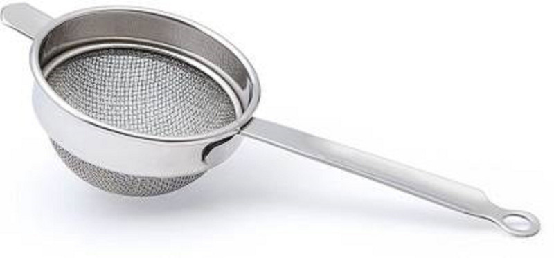 Bekner Stainless steel Double net Tea and Coffee strainer Tea Strainer(Pack of 1)