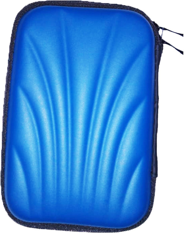 AICS External HDD Carrying Blue 2.5 inch External Hard Disk Cover(For External 2.5 inch Harddisk, External Laptop Harddisk, External SSD, External Desktop Harddisk, Blue)