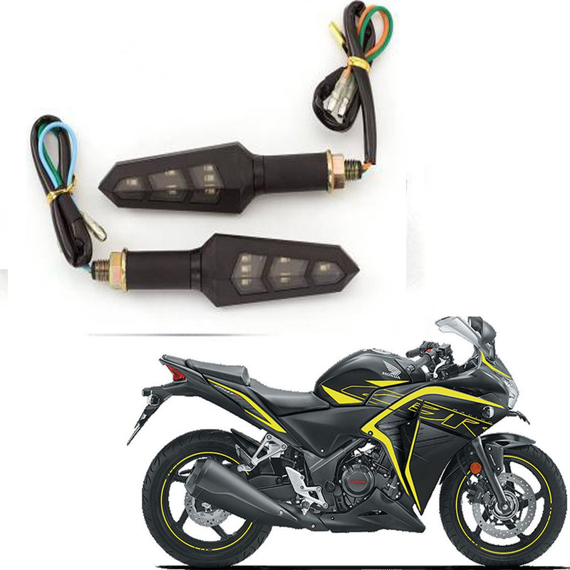 BRPEARl Side LED Indicator Light for Honda CBR 250R(Orange)