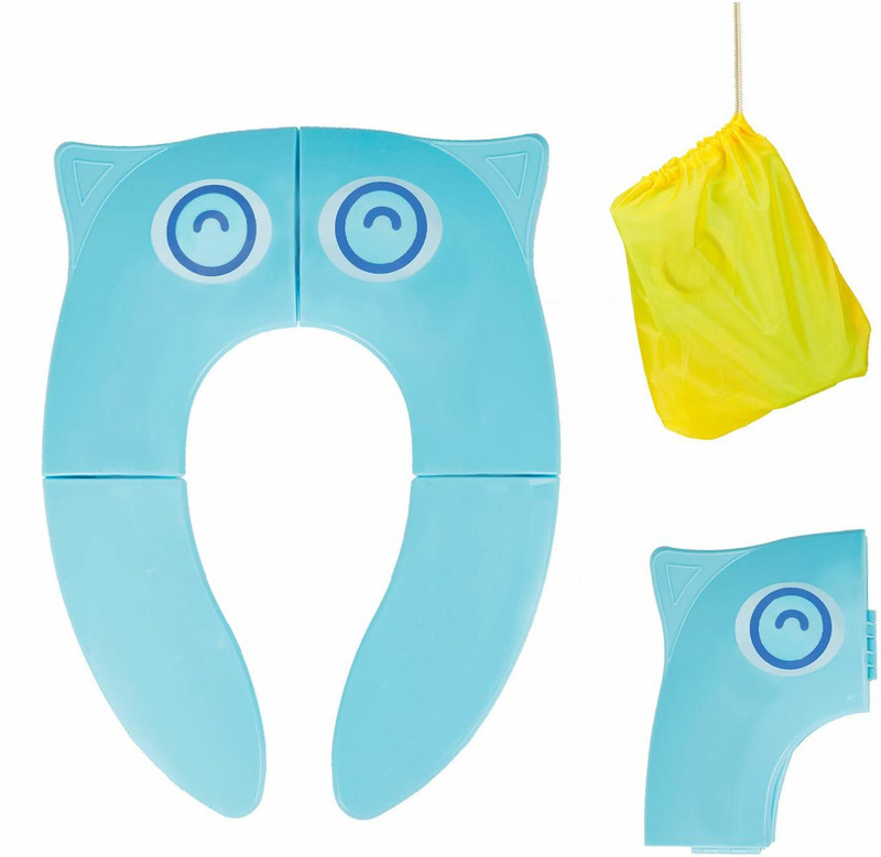 Inovera Portable Folding Baby Toilet Potty Seat (Blue) Potty Seat(Blue)