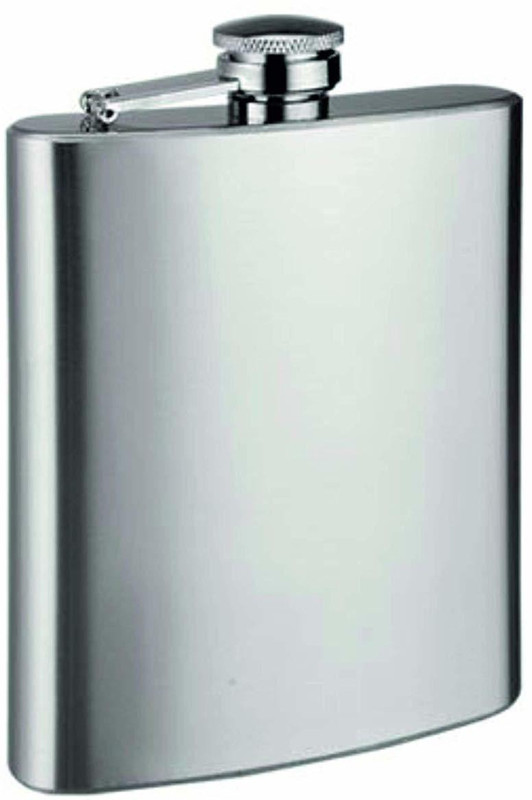 EBOFAB Stainless Steel Flask Alcoholic Beverage Holder Stainless Steel Hip Flask(230 ml)