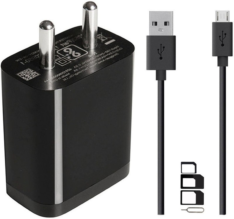 Siwi Wall Charger Accessory Combo for Blackberry Z10(Black)