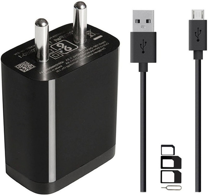 EYNK Wall Charger Accessory Combo for Xiaomi Redmi 9 Prime,Redmi 8A Dual, Redmi 8/ 8A,Redmi Note 7 Pro,note 7 S,Mi A3(Black)