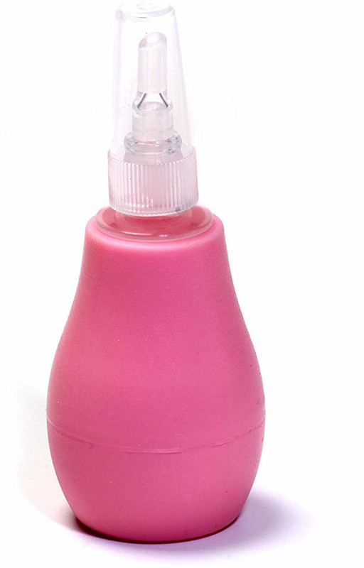 mastela Baby Nose Cleaner/Nasal Vacuum Sucker Mucus Snot Aspirator for Babies (Pink, Pack Of 1) Manual Nasal Aspirator(Pink)