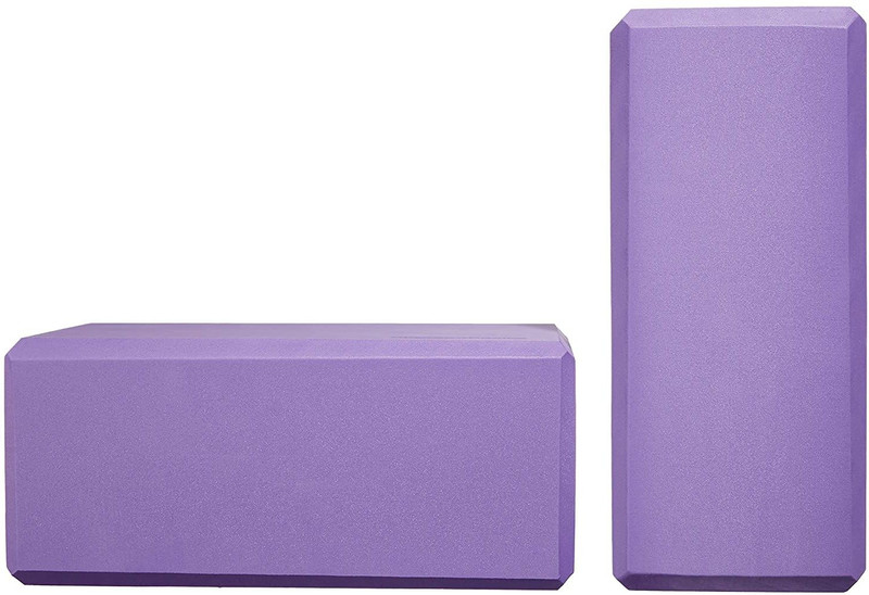 keycraze Yoga Blocks88 Yoga Blocks(Purple Pack of 2)