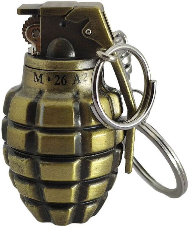clique emporium Steel Gas Lighter(Green, Pack of 1)