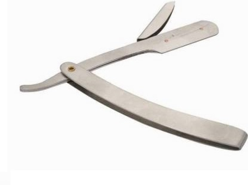 SHRUN CRAFT ND BEAUTY Fully Stainless Steel Shaving Razor Professional Straight Edge Shaving Razor For Men Shaving, Men & Women