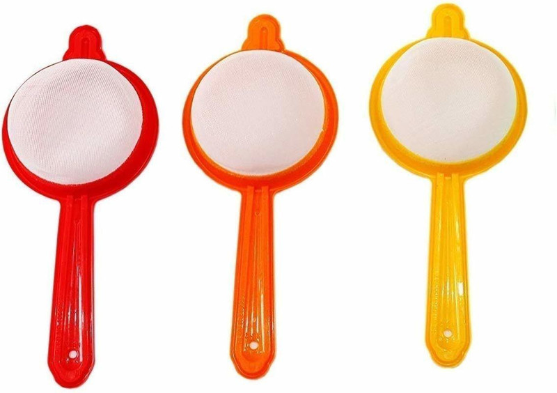 VIJAY EXPORT tea stainer plastic (pack of 3) Tea Strainer(Pack of 3)