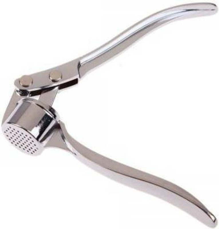 Craftale Stainless Steel Garlic Press Crusher Vegetable & Fruit Scraper Stainless Steel Masher(Pack of 1)