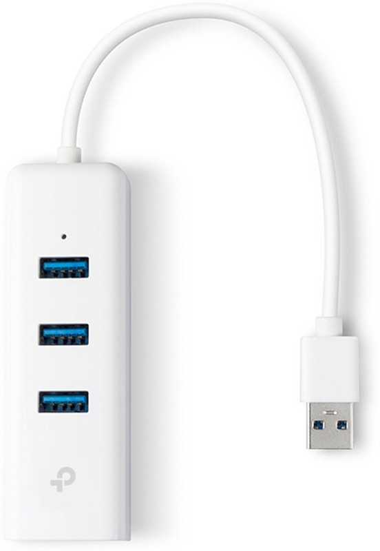 TP-link UE330 USB 3.0 3-Port Hub & Gigabit Ethernet Lan Adapter(1000 Mbps)