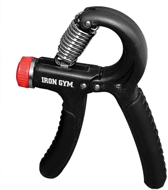 IRON GYM ADJUSTABLE HAND GRIP Hand Grip/Fitness Grip(Black)