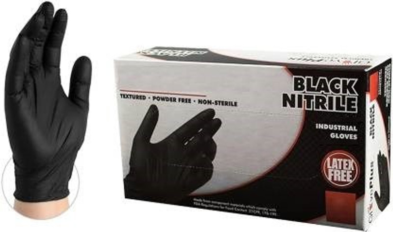 dental mart :Buy Nitrile Gloves Black (Best Price, 100 % Quality & Quantity Guaranteed) Nitrile Examination Gloves(Pack of 30)