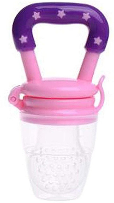 Maasharda Silicone Baby fruit Feeder/BPA Free/Food Feeder/Silicone Food Nibbler/ Feeder (Multiple) Pack of 1 Feeder(Multicolor)
