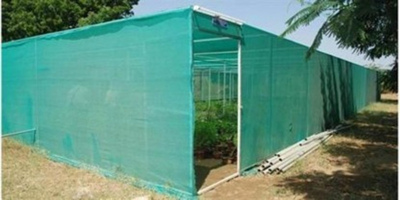 Netonic Shade Net with Niwar(1.5M x 4M)-75% UV Block multipurpose For Garden/Balcony Portable Green House(Green)