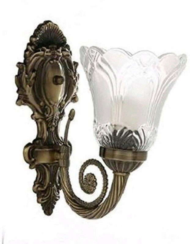VAGalleryKing Multi Type Sconce Lamp 101 Wall Lights Lamp Shade(Aluminium, Glass)