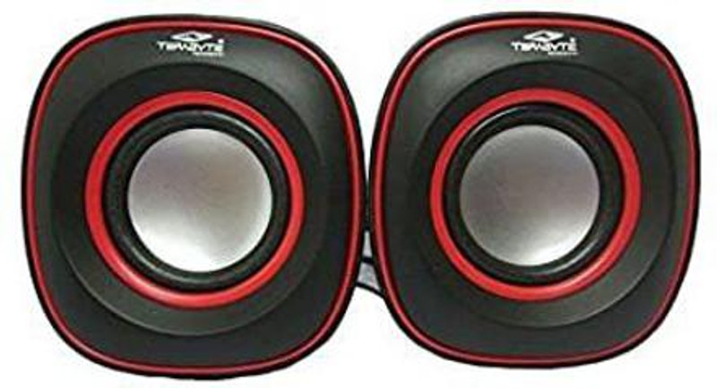 TERABYTE TB-015 Multimedia 2 W Laptop/Desktop Speaker(Black, 2.0 Channel)