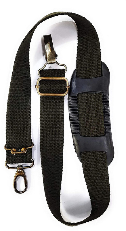 START NOW Gun Belt, Hand-Made, Made up of Cotton, a Buckle Used for Easy Attachment and a Fully Rubberized Gripper for a Perfect Grip. (Military Green) Strap(Military Green)