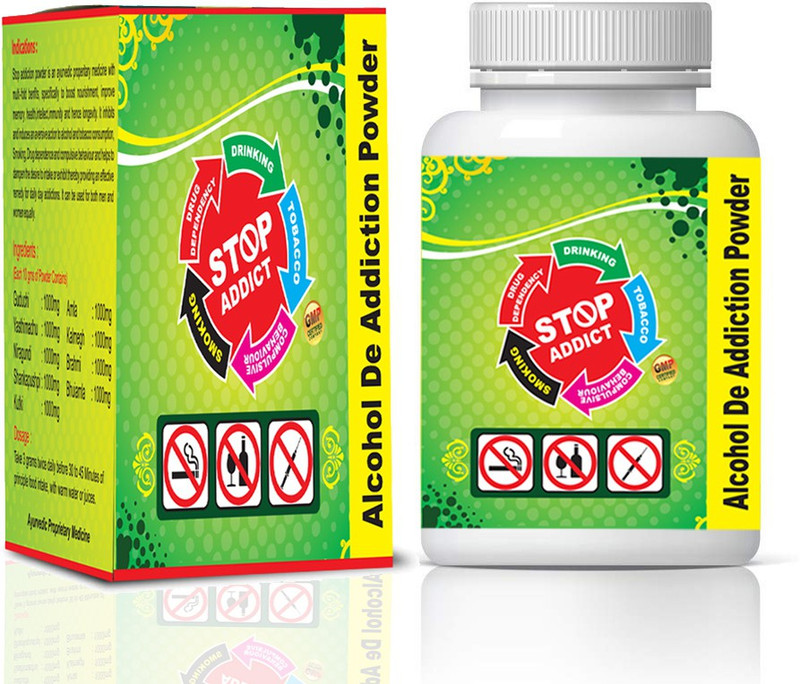 Ayurgen Herbals Nasha band medicine/ stop addiction/ sharab dawa/ nasha mukti medicine/ addiction killer/ no addiction powder/ nasha mukti dawa(200 g)