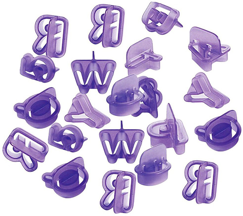 BOLT Silicone Alphabet Letter Number Fondant Cake Biscuit Baking Mould Cookie Cutters Cookie Cutter(Pack of 40)