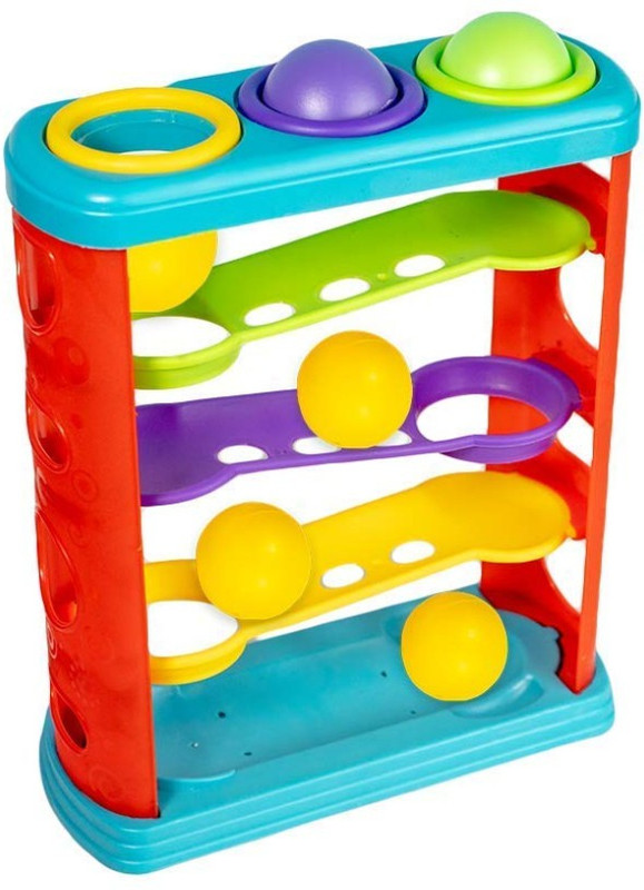 SHREEJIIH Hammer Ball Fun Interactive Ball Hammer Toy | Pound Hammer Toy(Multicolor)