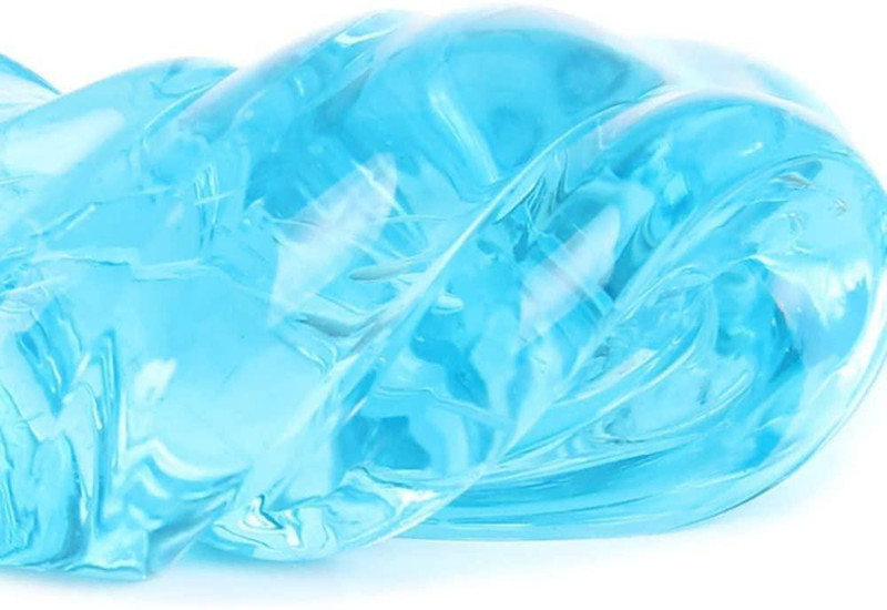 Juliana Kids Party Favors Slime,Blue jelly Galaxy Slime , Party Favors for Kids, Party Slime, Fluffy & Stretchy, Non-Sticky, Stress Relief, Super Soft for Girls & Boys Blue Putty Toy