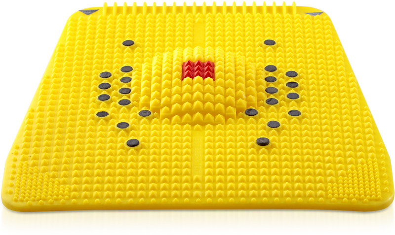 BAREPEPE Yellow Acupressure Mat Yellow 10 mm Accupressure Mat