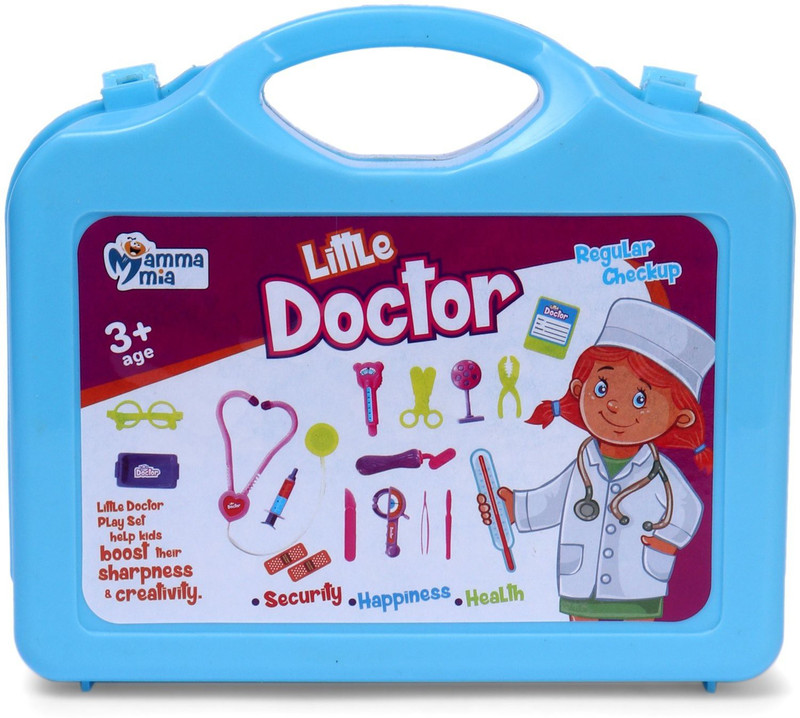 LEVIATHAN LITTLE Doctor Kit Toy Set for Kids Pretend Play Non Toxic Medical Set for Baby